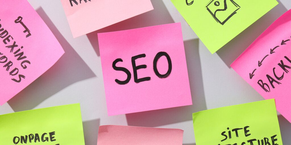 SEO services for small businesses improving Google rankings